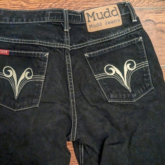 Vintage Mudd Jeans Size 10 Rigid No Stretch - Picture 6 of 6